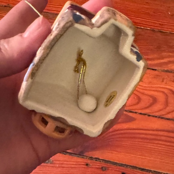 Set of 2 Vintage Badcock Bell Ornaments Old Mill & Post Office in Original Boxes - Picture 6 of 16